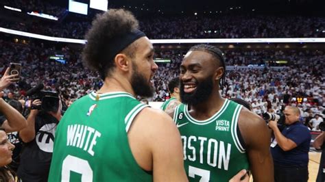 celtics vs|Derrick White's putback at the buzzer wins Game 6 for Celtics .